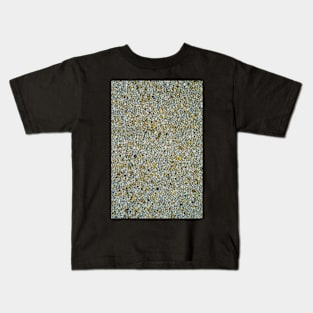 70s Style Retro Pebble Dash Backgound Texture Kids T-Shirt